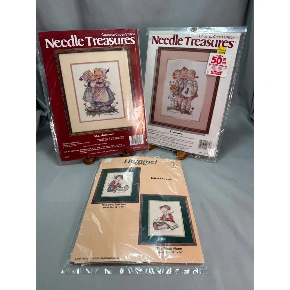 Needle Treasures Counted Cross Stitch Kits MI Hummel Vintage NOS 84037 2662 2610